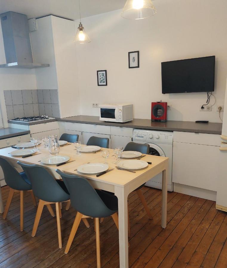 Les Belles Terrasses Dieppe ,3 Appartements , Le Vegetal De 1 A 8 Personnes , Le Tropical De 1 A 6 Personnes , Le Floral Avec Terrasse De 1 A 3 Personnes , Quartier Calme Au Stationnement Gratuit A Cote De L'Avenue Verte Экстерьер фото