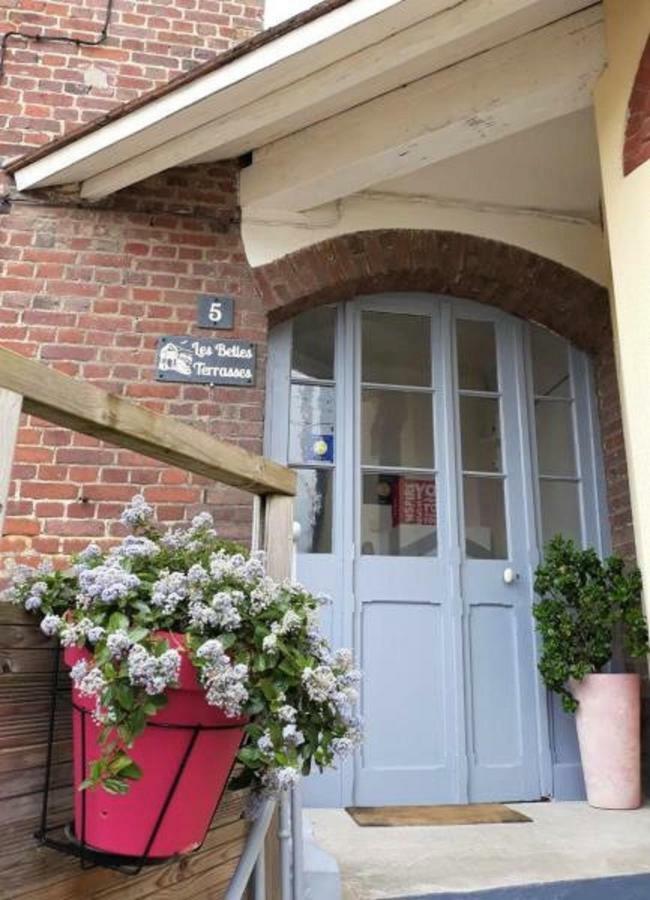 Les Belles Terrasses Dieppe ,3 Appartements , Le Vegetal De 1 A 8 Personnes , Le Tropical De 1 A 6 Personnes , Le Floral Avec Terrasse De 1 A 3 Personnes , Quartier Calme Au Stationnement Gratuit A Cote De L'Avenue Verte Экстерьер фото